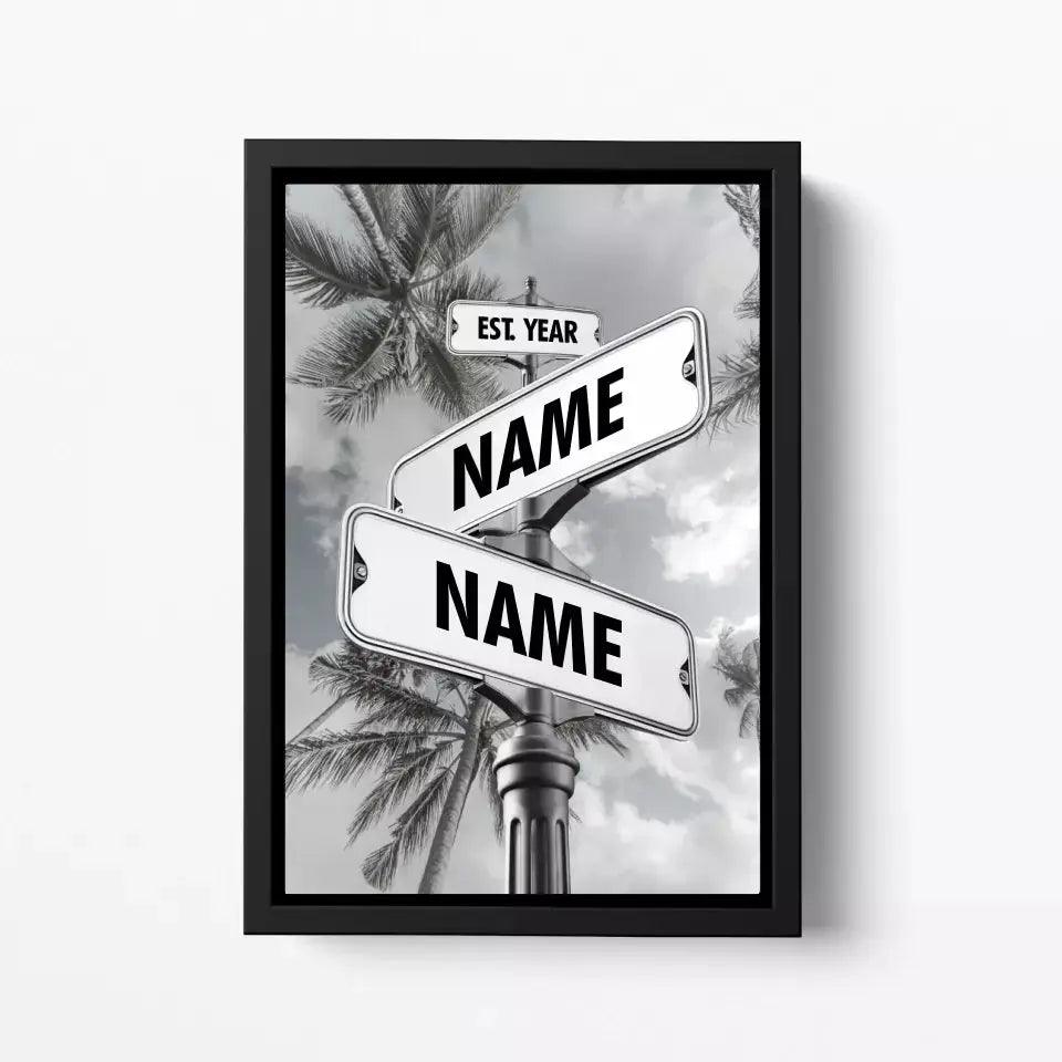 California Love Personalized Canvas - DreamBrothers