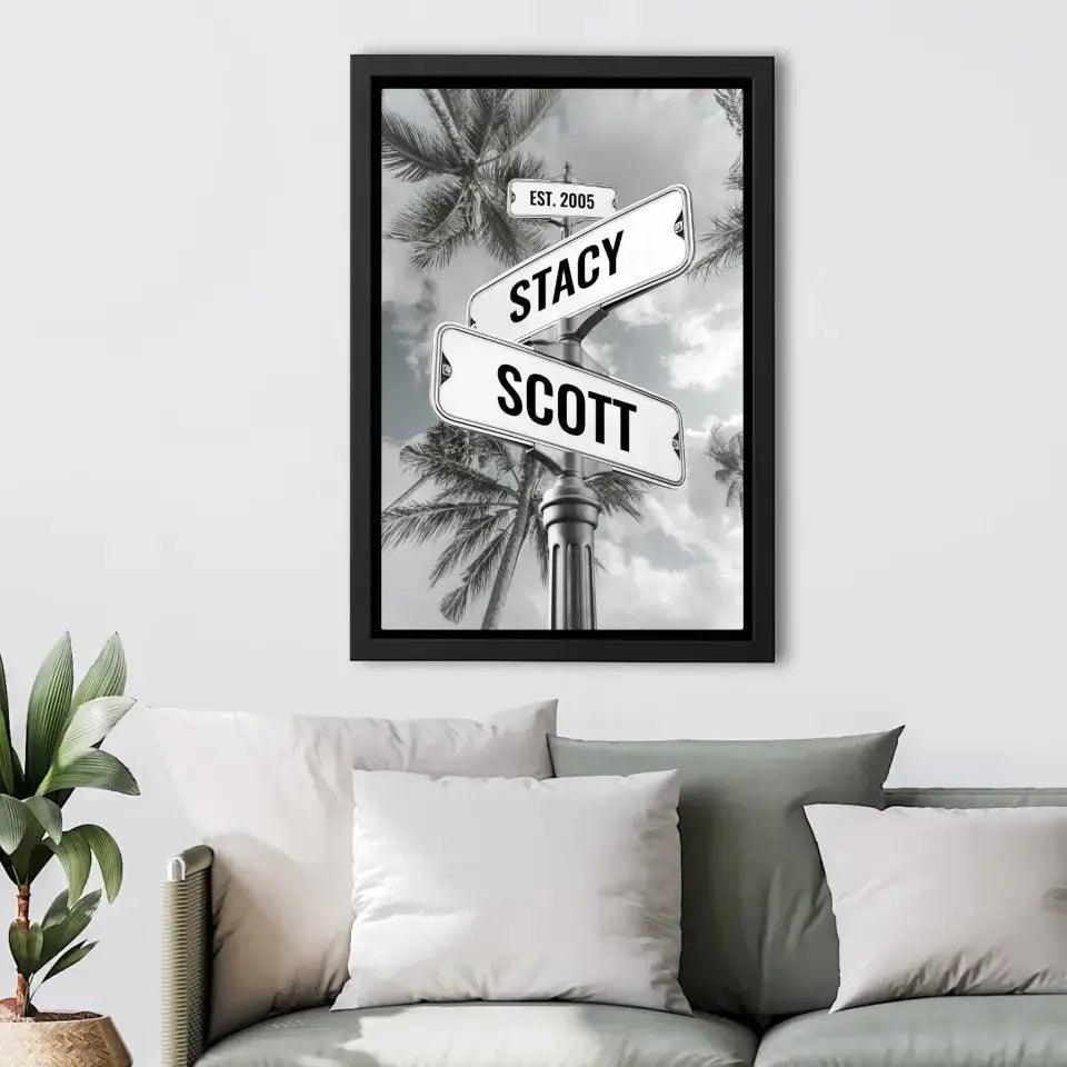 California Love Personalized Canvas - DreamBrothers