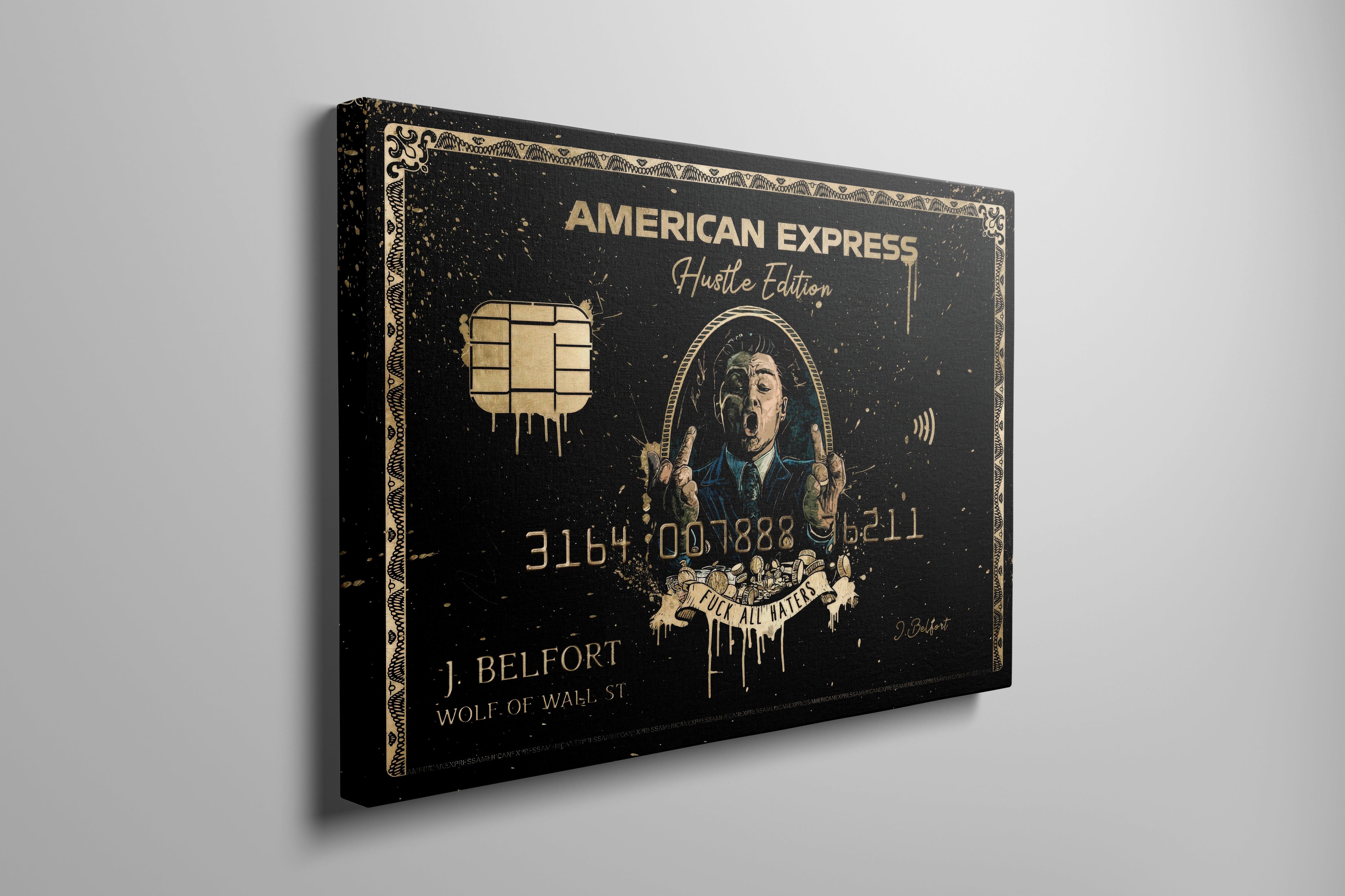 Il Lupo di Wall Street | Quadro su Tela