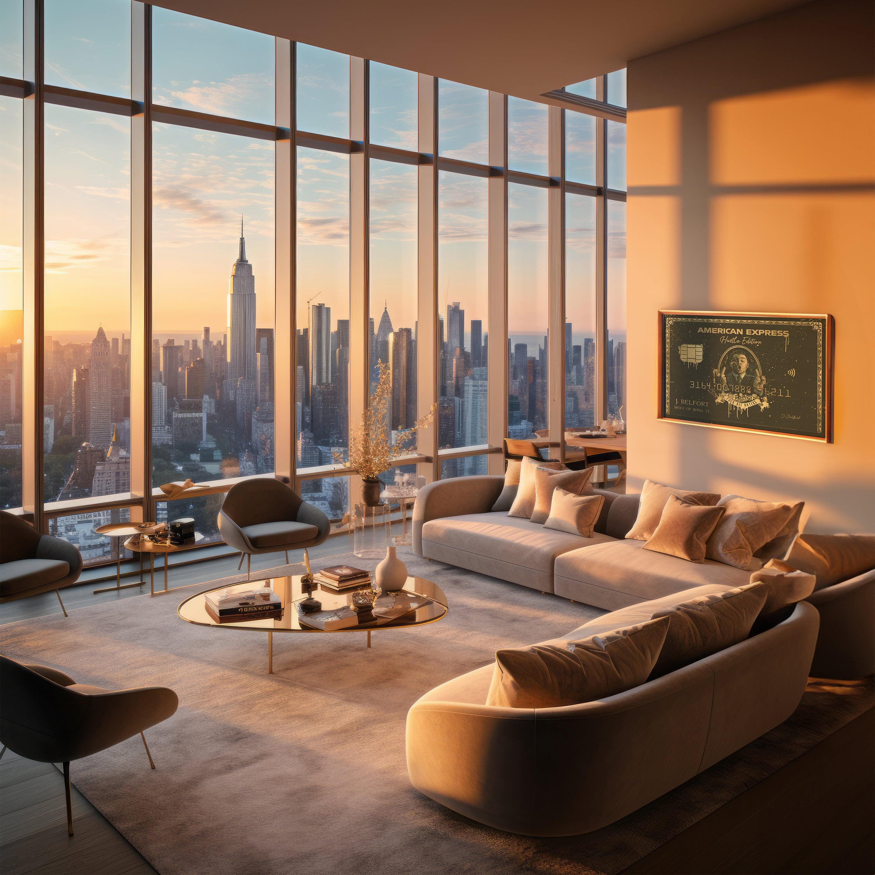 Il Lupo di Wall Street | Quadro su Tela