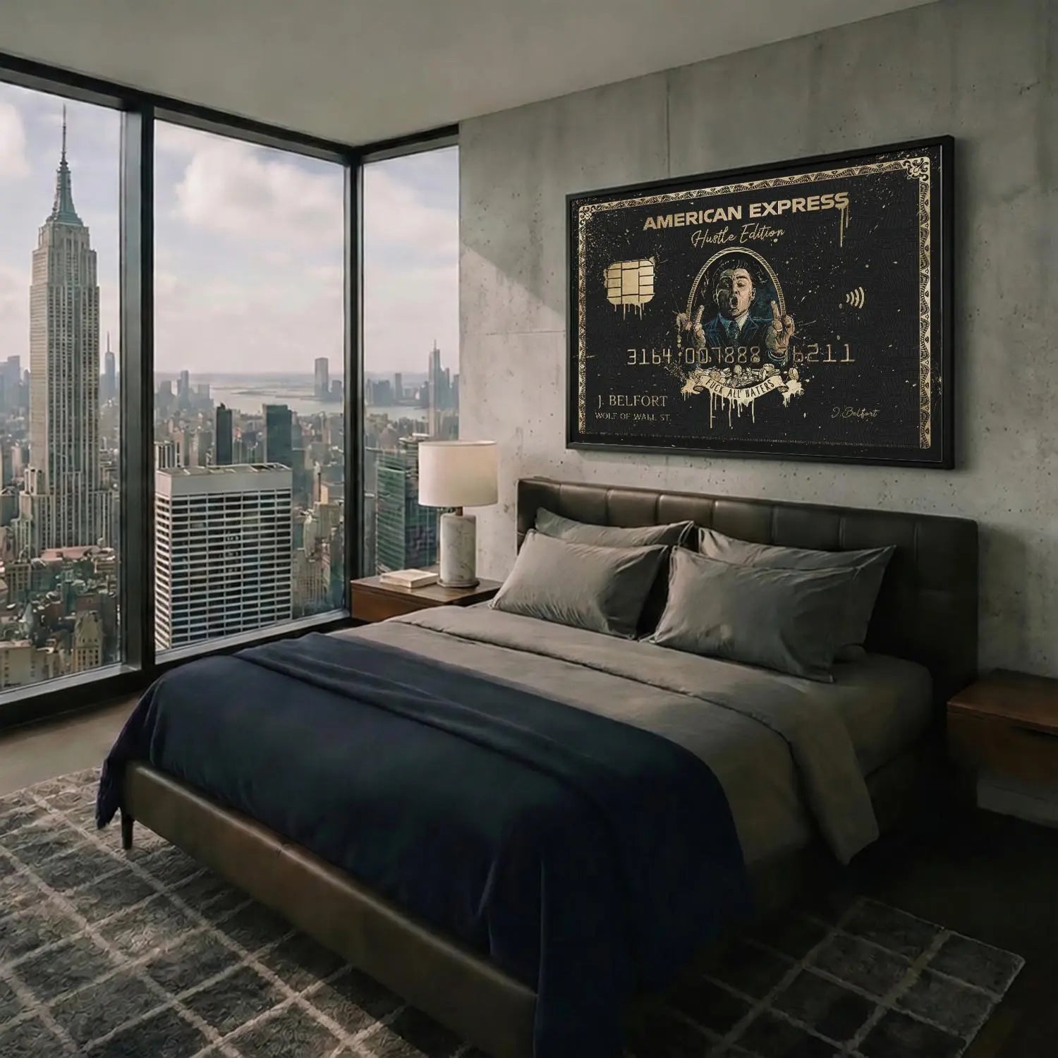 The Wolf Wall Street | American Express Custom Poster - DreamBrothers