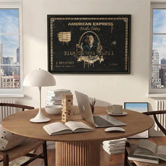 The Wolf Wall Street | Poster personalizzato American Express 