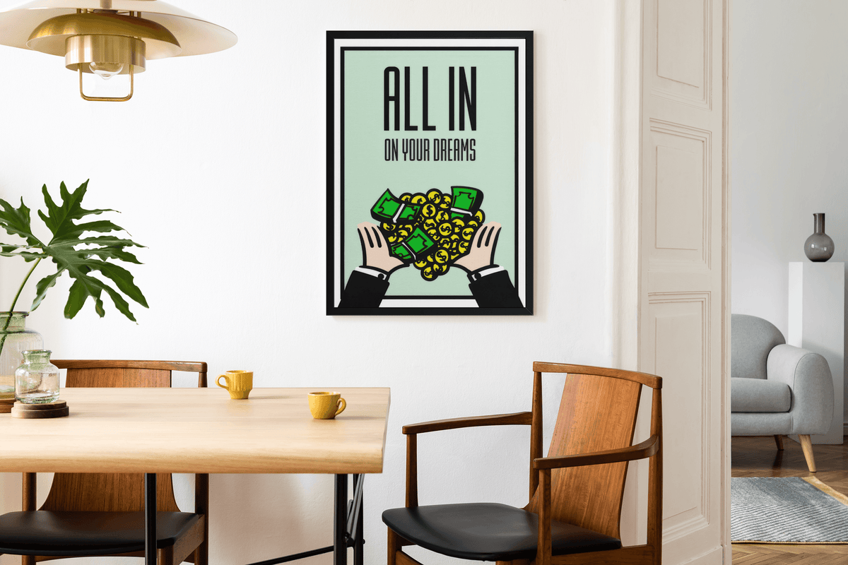 ALL IN On Your Dreams | Poster - DreamBrothers