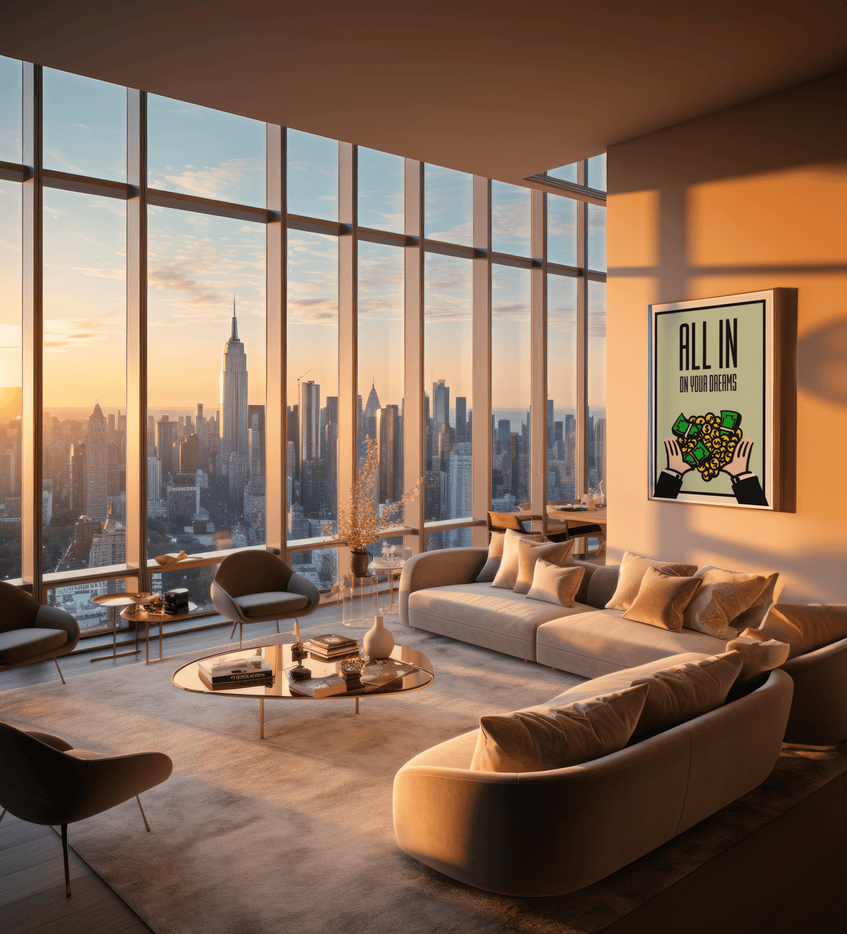 ALL IN On Your Dreams | Poster - DreamBrothers