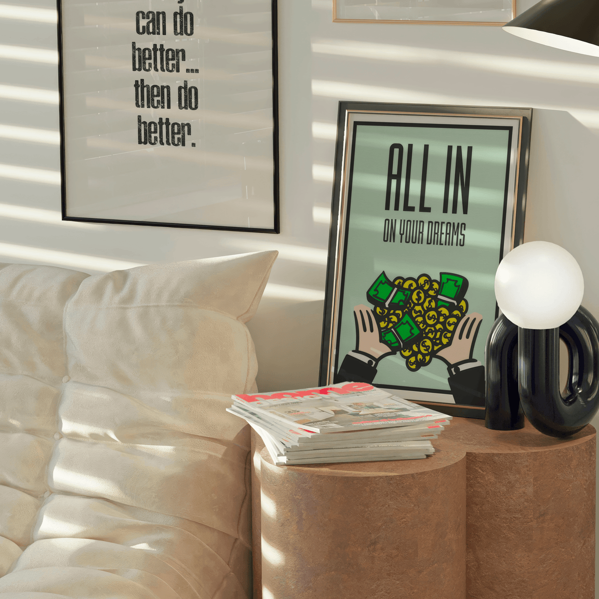ALL IN On Your Dreams | Poster - DreamBrothers