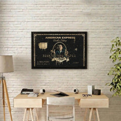 The Wolf of Wall Street | American Express Custom Poster