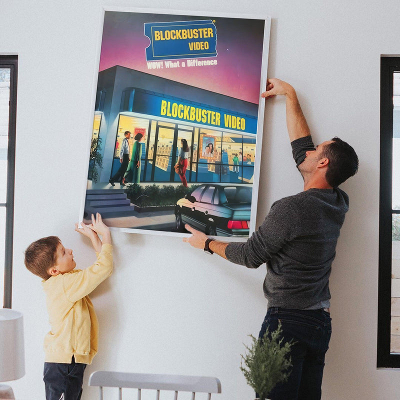 Blockbuster Video Retro ADS | Poster - DreamBrothers