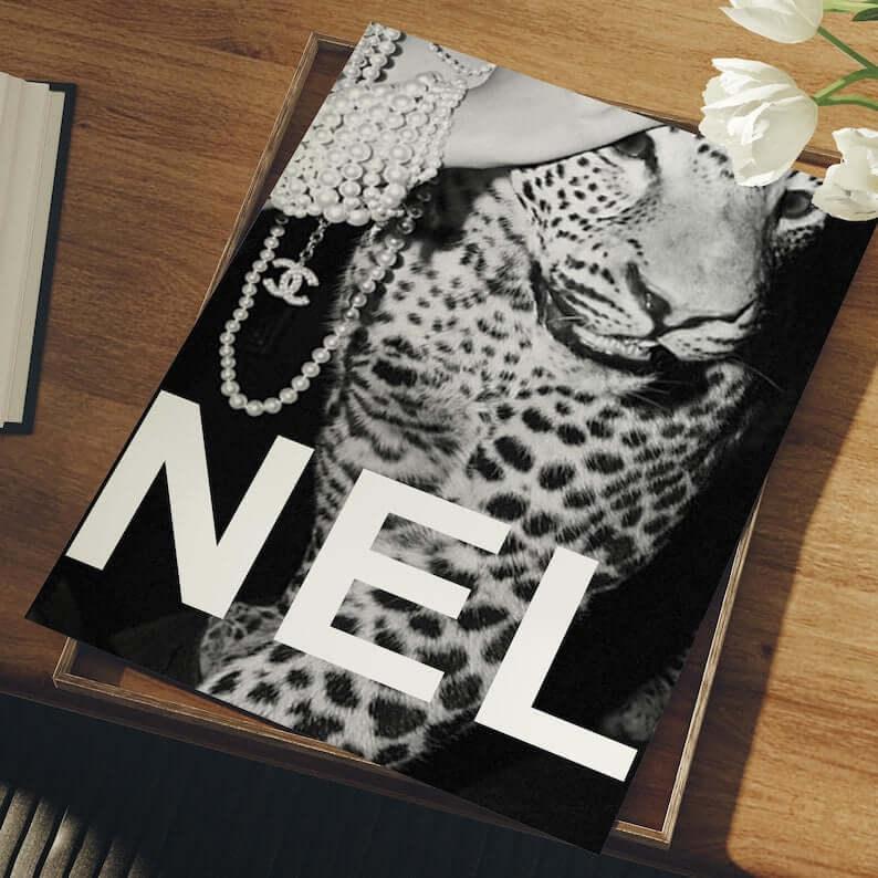 Chanel Leopard Set of 2 | Fashion DUO Poster - DreamBrothers