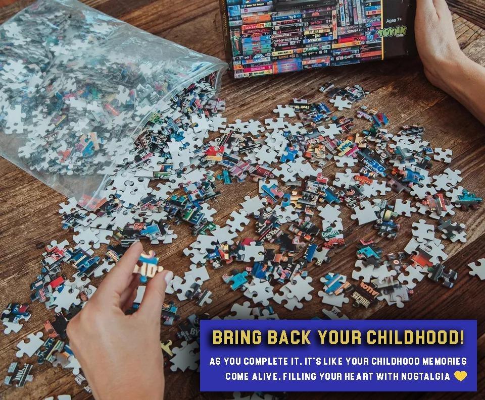 Blockbuster Video 1000-Piece Jigsaw | 28 x 20 Inches