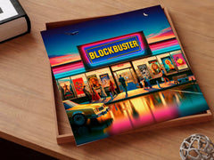 Blockbuster Movie Decor x Steamboat Willie Mickey | Poster