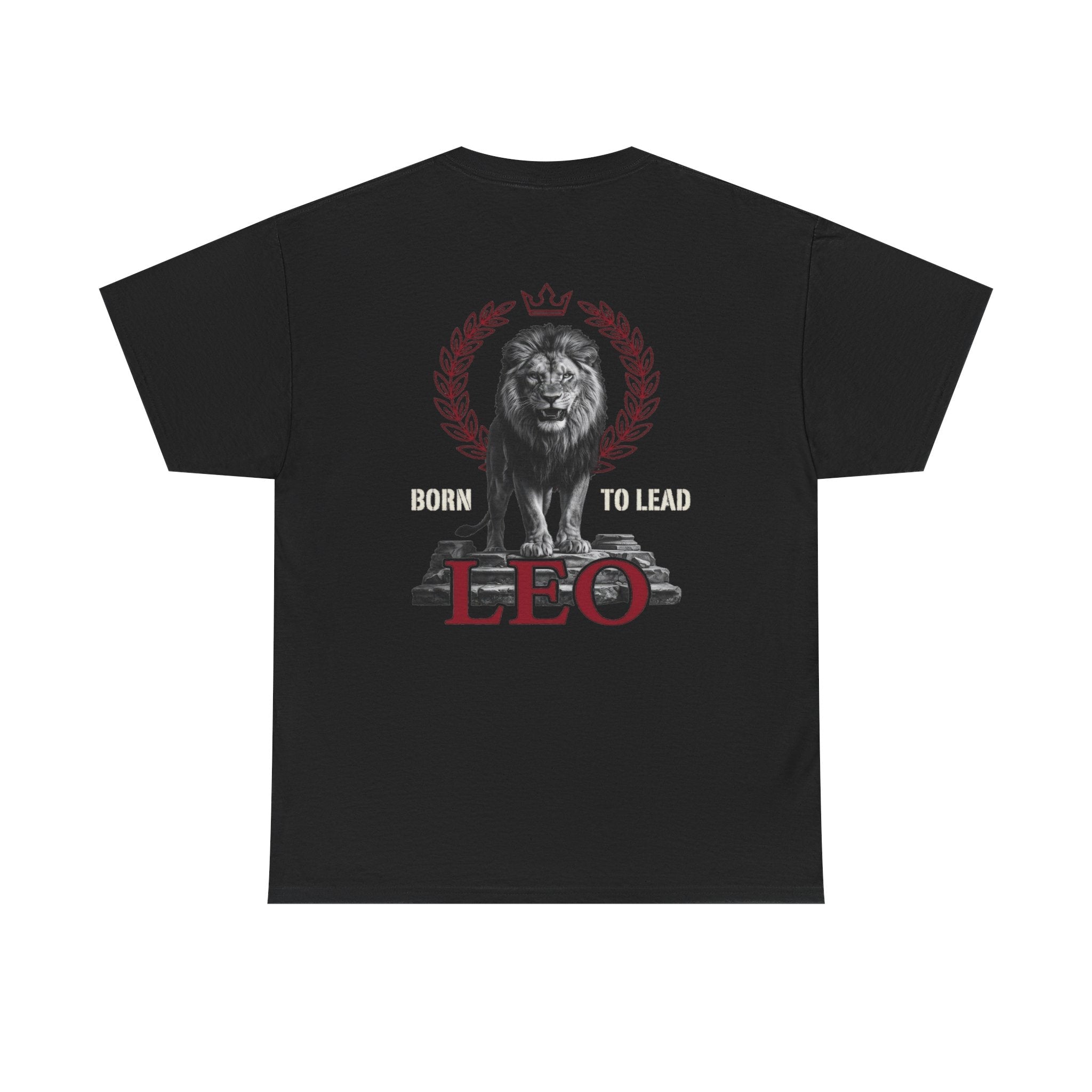 Leo Zodiac Lion Tee | Born To Lead - DreamBrothers