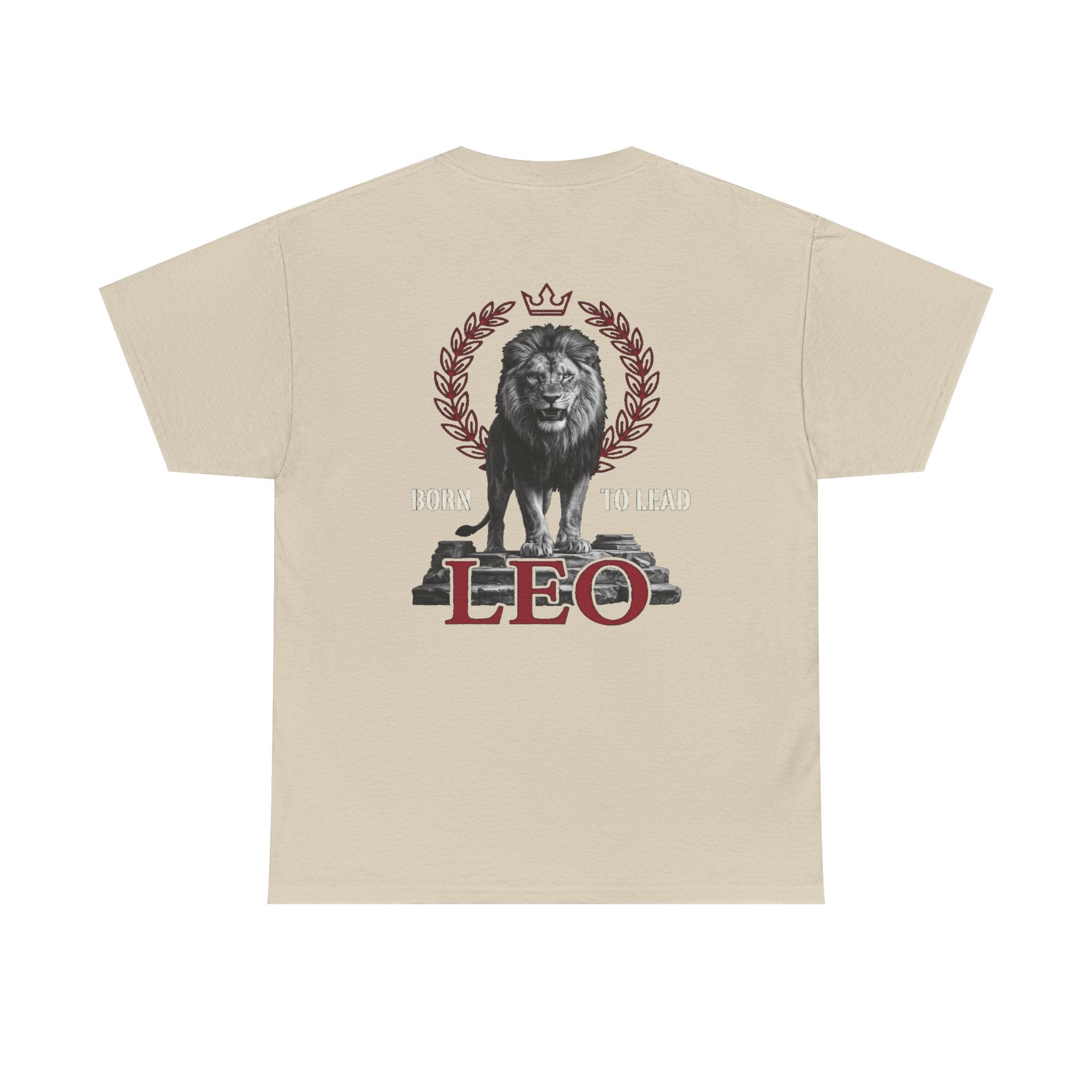 Leo Zodiac Lion Tee | Born To Lead - DreamBrothers