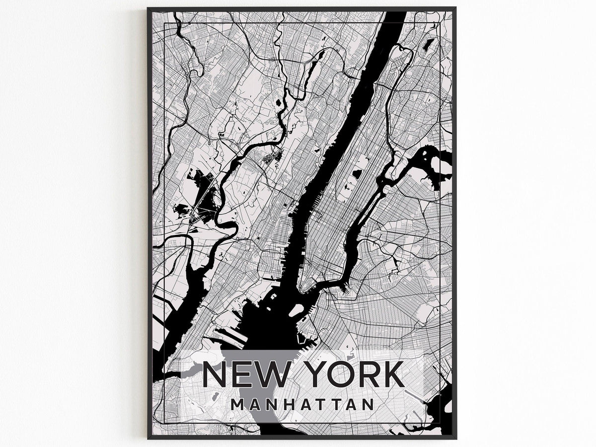 New York City Set of 3, Aesthetic Vintage Posters, Black And White Photo Gallery, USA Travel Gift, Vintage Gallery Set - DreamBrothers