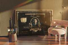 The Wolf Wall Street | Poster personalizzato American Express 