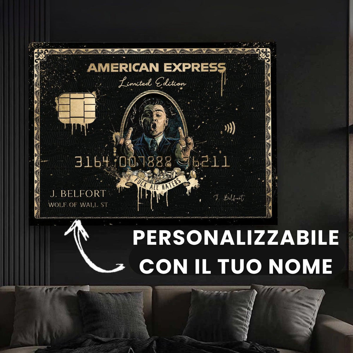 Il Lupo di Wall Street | Canvas - DreamBrothers